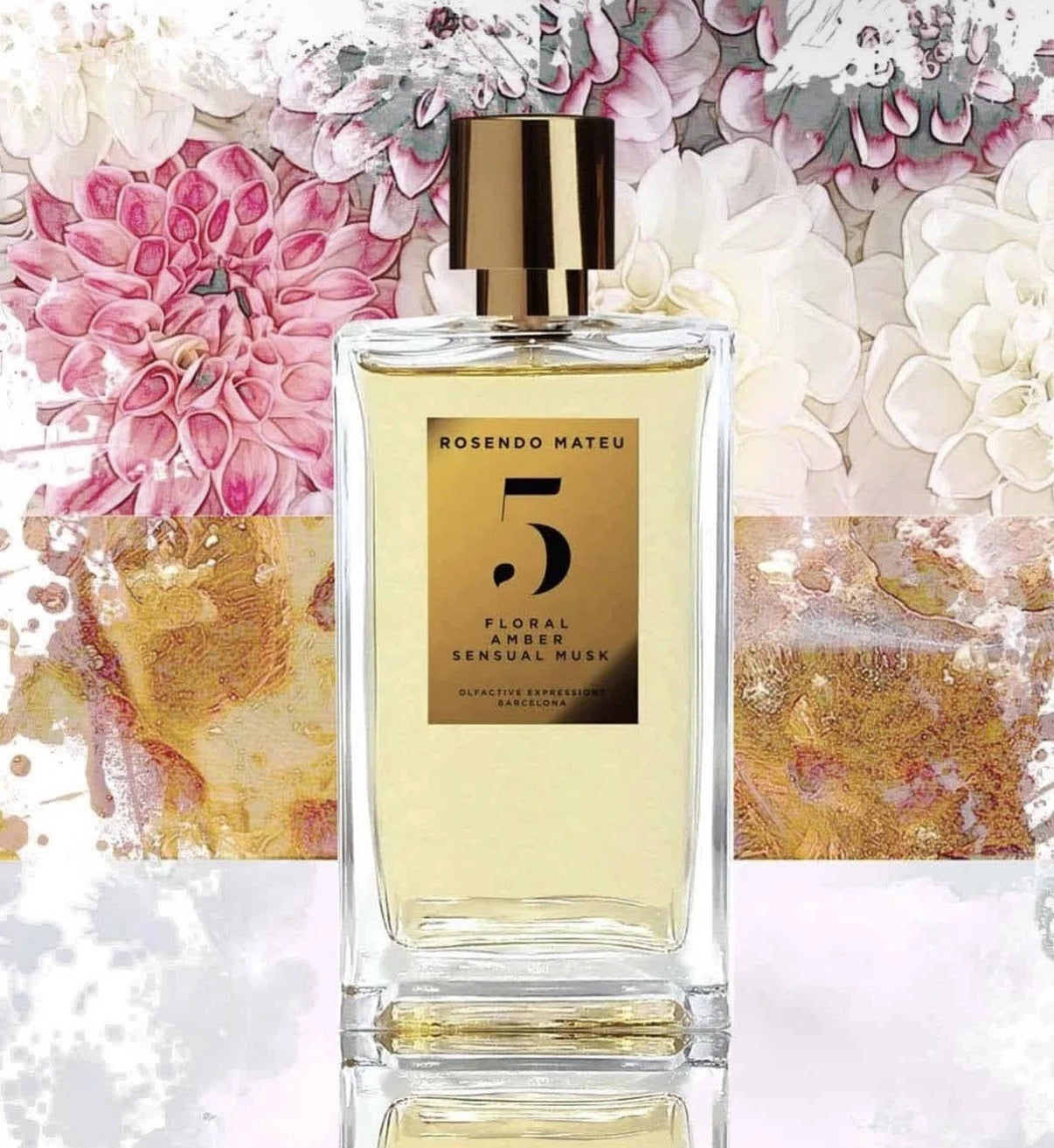 Rosendo Mateu Unisex No 5 Floral Amber Sensual Musk EDP Spray 3.4 oz