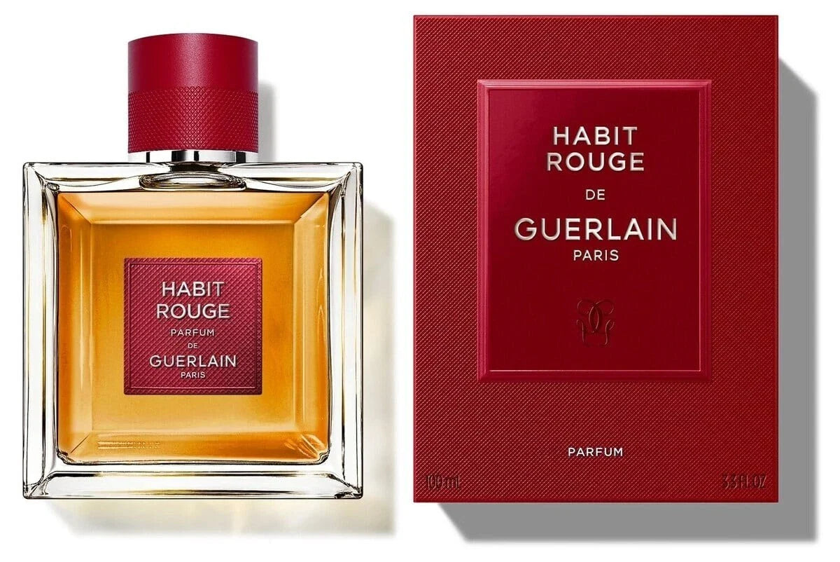 Guerlain Habit Rouge Parfum 3.38 oz / 100 ml Parfum