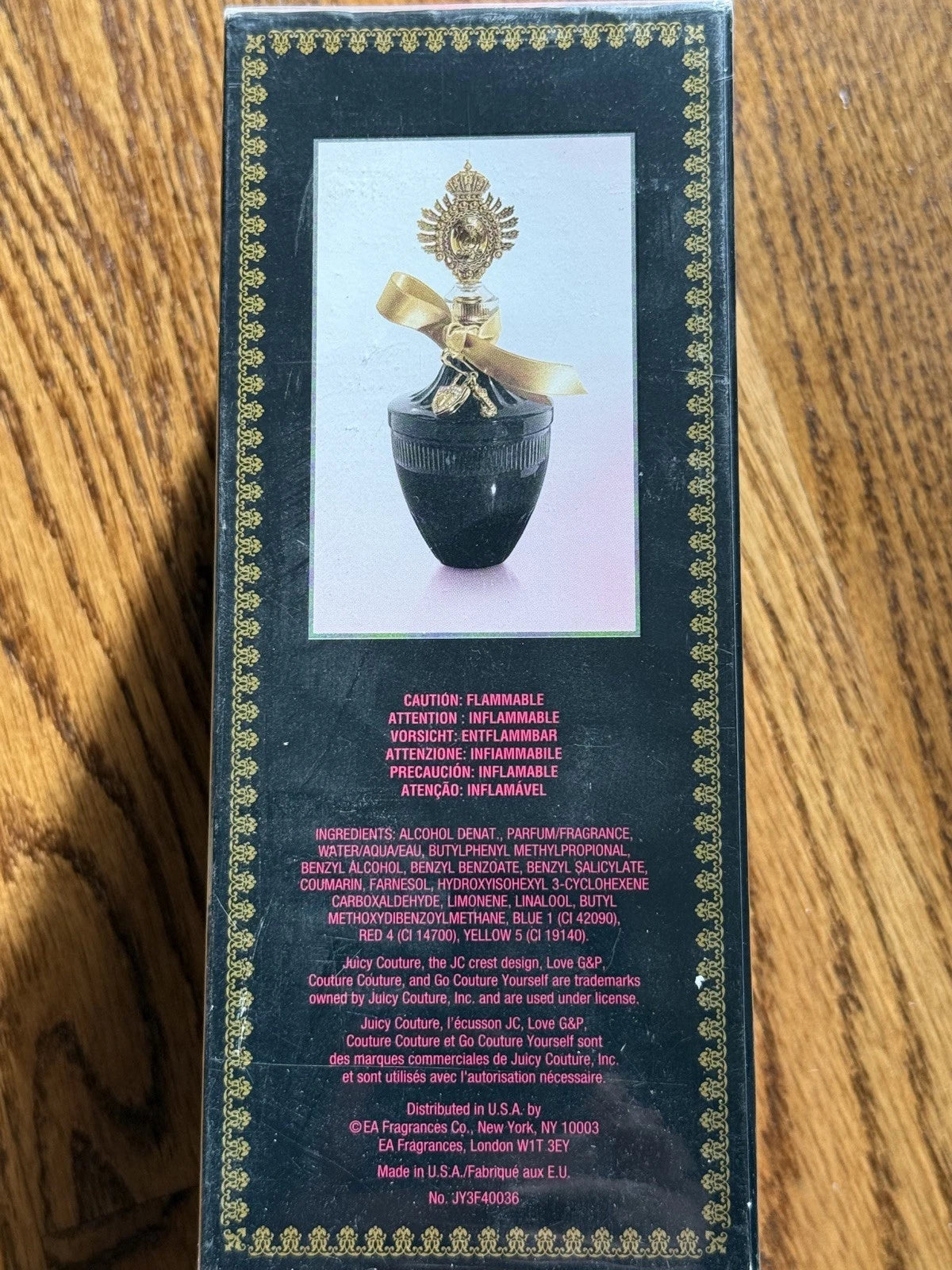 Juicy Couture Ltd Luxury Edition Couture Couture Black Bottle 3.4 Oz 100ml NEW