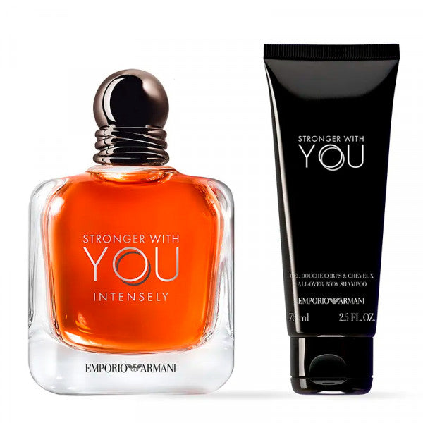 Armani Stronger With You Intensely 2-Piece Set 3.4oz Men